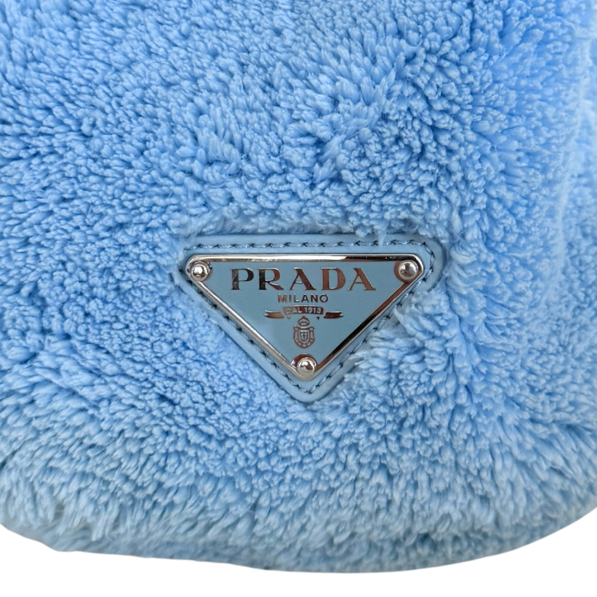 Prada Terry Tote Bag Celeste / neuwertig Prada