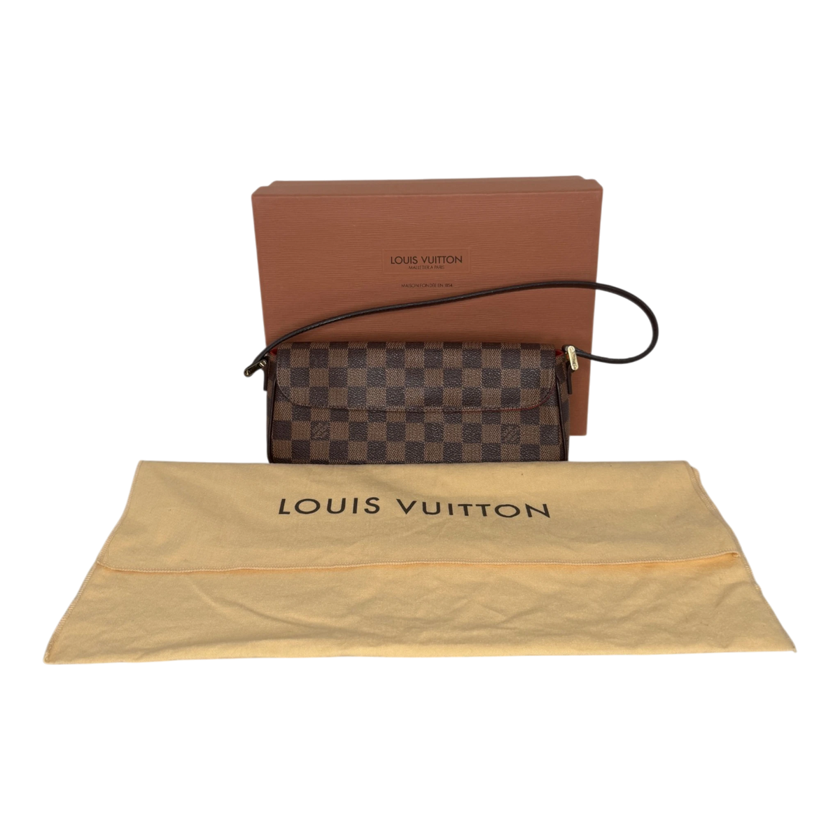 Louis Vuitton Recoleta Schultertasche Damier Ebene Louis Vuitton