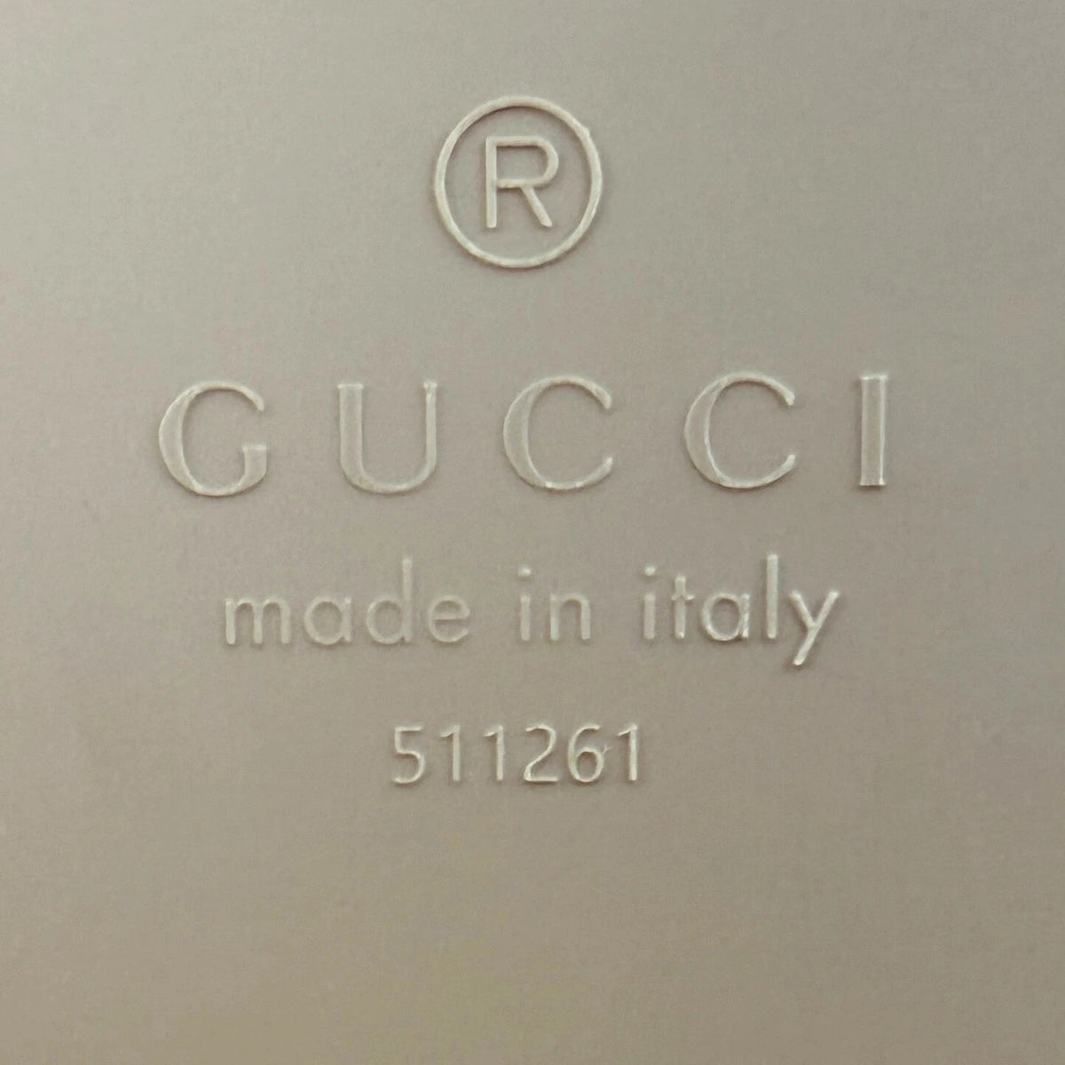 Gucci Rubber Tote Bag Rosa / sehr gut Gucci