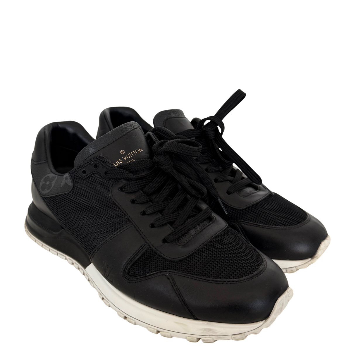 Louis Vuitton Run Away Sneaker Größe 38,5 Schwarz Fullset / sehr gut Louis Vuitton