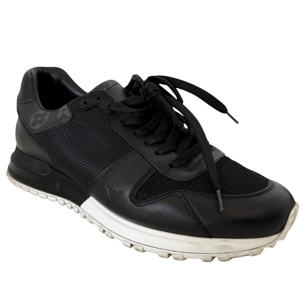 Louis Vuitton Run Away Sneaker Größe 38,5 Schwarz Fullset / sehr gut Louis Vuitton