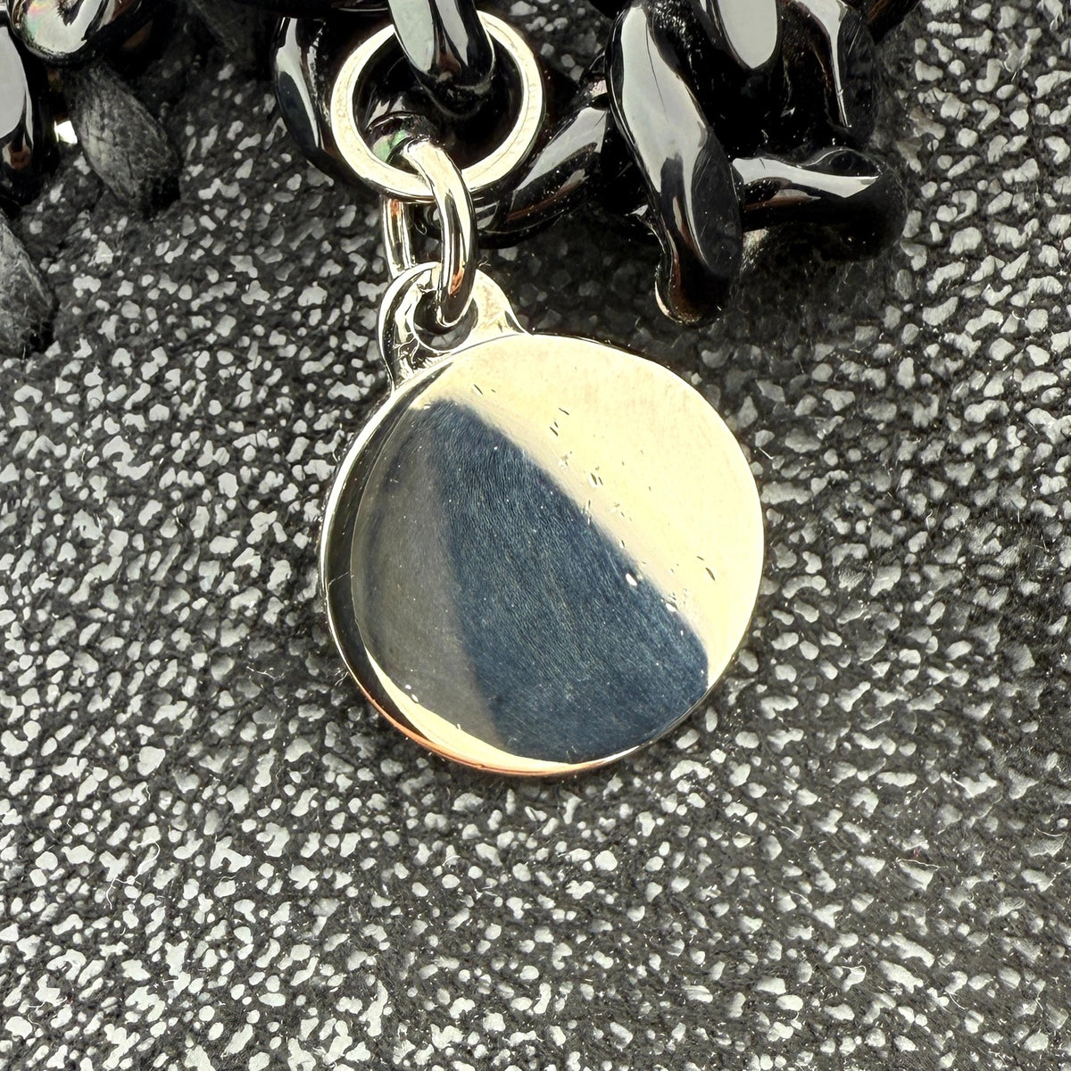Stella McCartney Mini Tote Bag Falabella Metallic-Schwarz / neuwertig Stella McCartney