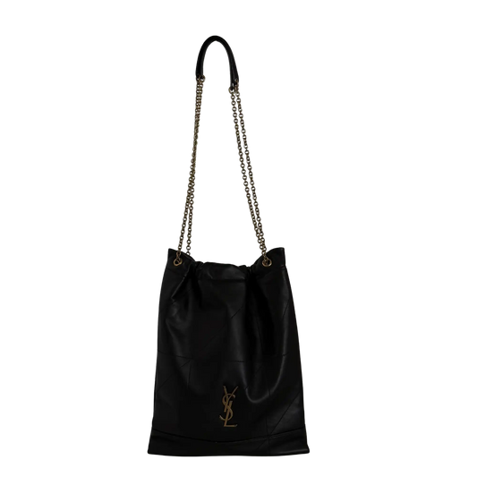 Saint Laurent Jamie Pochon aus Lammleder Schwarz / sehr gut Saint Laurent