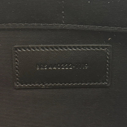 Saint Laurent Cassandre Matelassé Dokumentenhalter aus gestepptem Leder Schwarz / sehr gut Saint Laurent