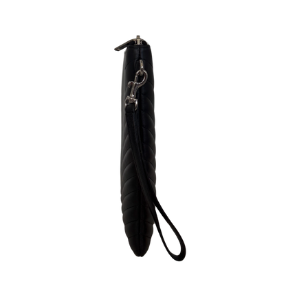 Saint Laurent Cassandre Matelassé Dokumentenhalter aus gestepptem Leder Schwarz / sehr gut Saint Laurent