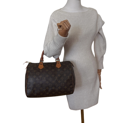 Louis Vuitton Speedy 30 Monogram / akzeptabel Louis Vuitton