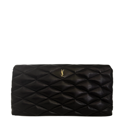 Saint Laurent Sade Puffer Clutch Tasche groß / sehr gut Saint Laurent
