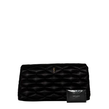Saint Laurent Sade Puffer Clutch Tasche groß / sehr gut Saint Laurent