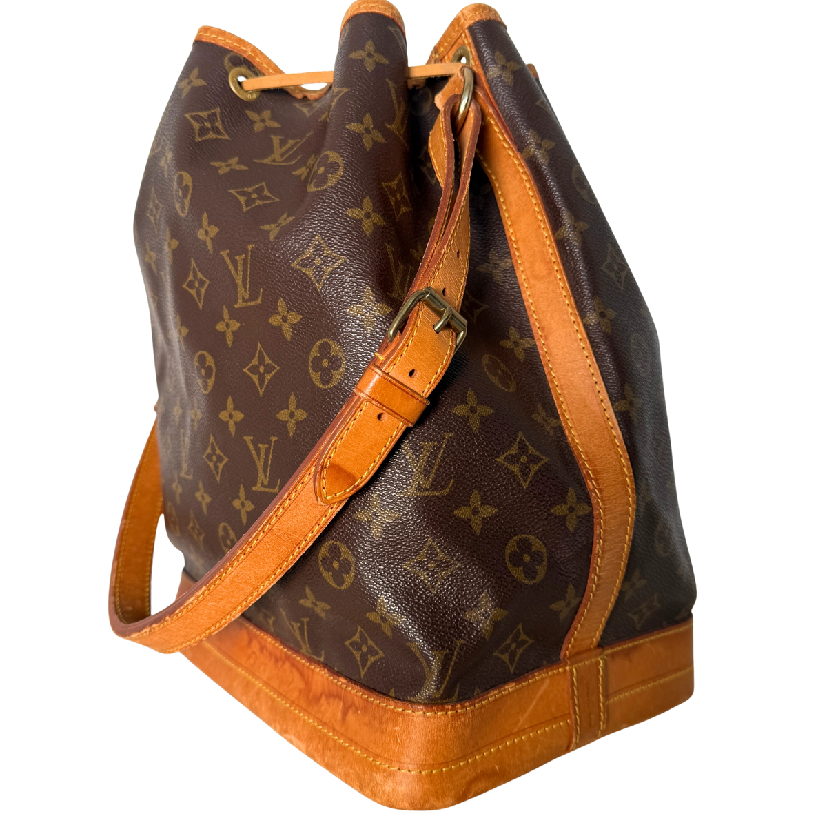 Louis Vuitton Grand Sac Noé Monogram Canvas Braun / gut Louis Vuitton