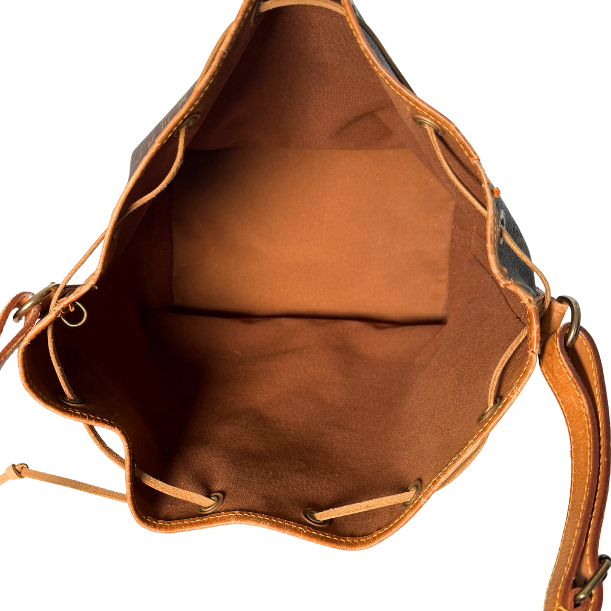 Louis Vuitton Grand Sac Noé Monogram Canvas Braun / gut Louis Vuitton