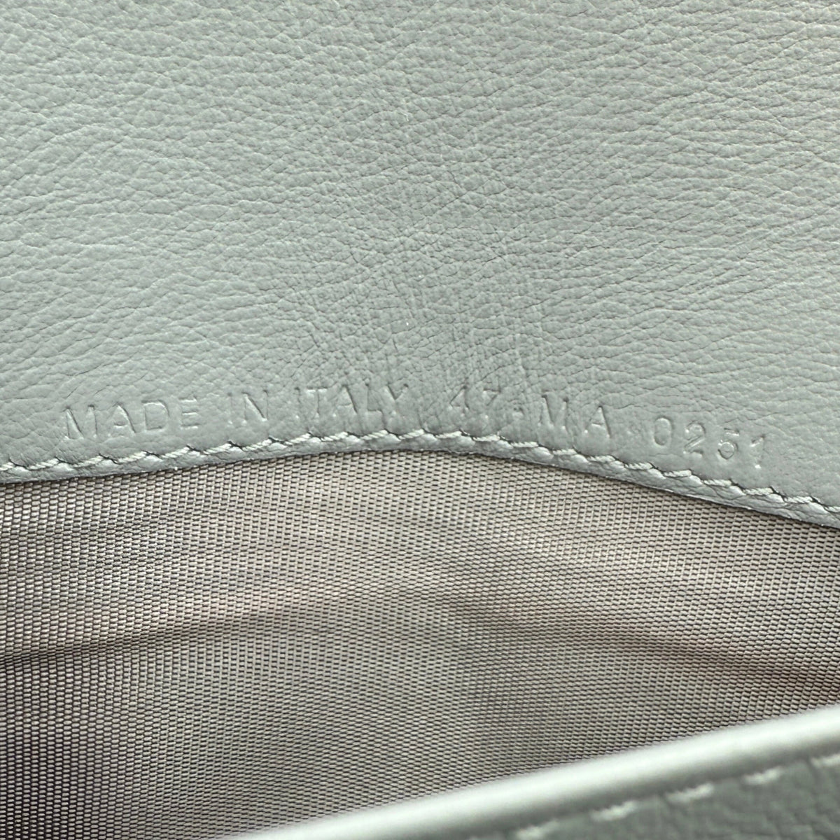 Dior kleine Saddle Pouch mit Kette Dior Oblique Jacquard Grau Fullset / neuwertig Dior