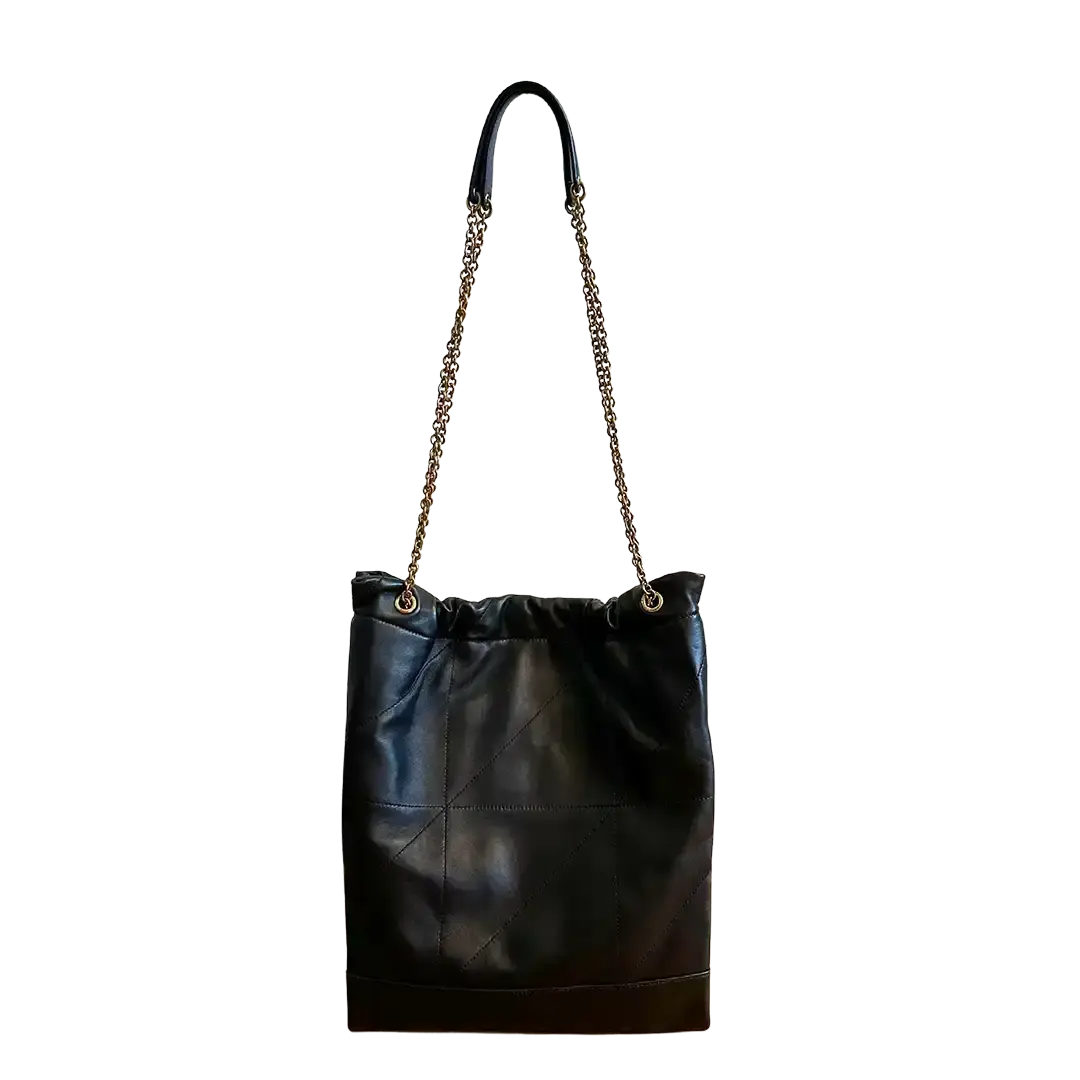 Saint Laurent Jamie Pochon Lammleder schwarz / neuwertig Saint Laurent