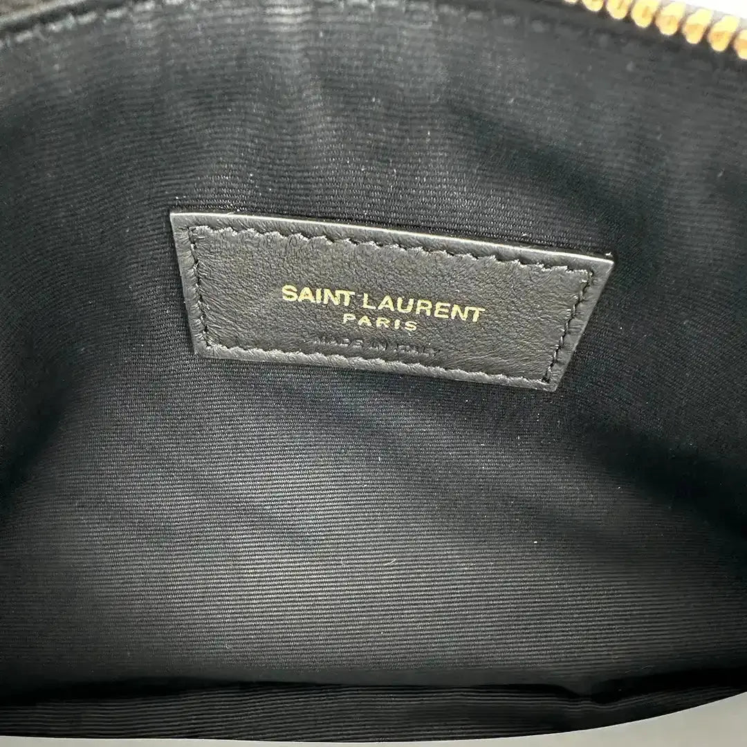 Saint Laurent Jamie Pochon Lammleder schwarz / neuwertig Saint Laurent