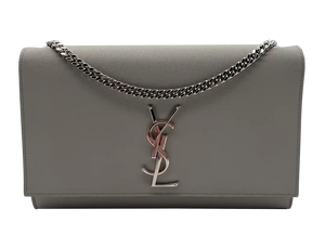 Saint Laurent Kate Medium grijze handtas