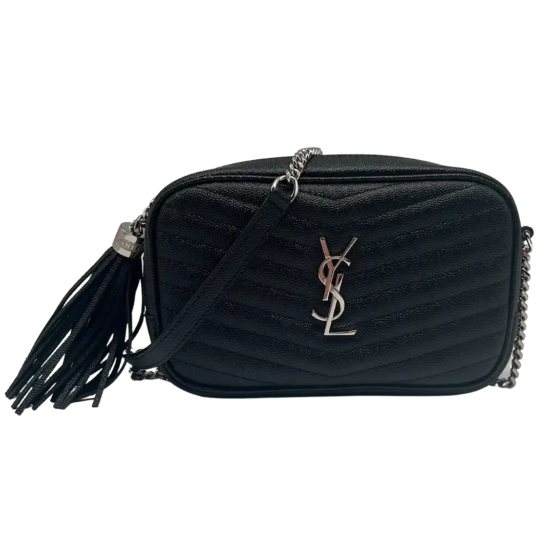 Saint Laurent LOU MINI-TASCHE AUS GESTEPPTEM LEDER / ungetragen Saint Laurent