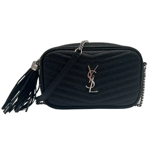 Saint Laurent LOU MINITAS UIT GEWATTEERD LEER