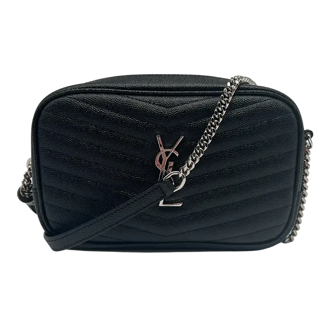 Saint Laurent LOU MINI-TASCHE AUS GESTEPPTEM LEDER / ungetragen Saint Laurent