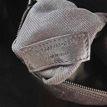 Saint Laurent Large Tote Tasche Rive Gauche schwarz / sehr gut Saint Laurent