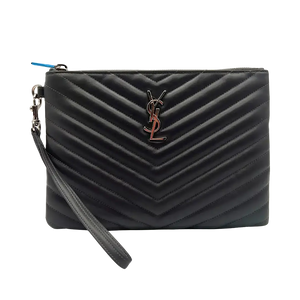 Saint Laurent Pouch New Jolie antraciet