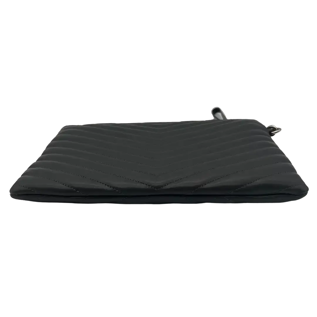 Saint Laurent Pouch New Jolie anthrazit / neu Saint Laurent