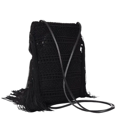 Saint Laurent YSL Anita Small Häkel-Crossybody Tasche / neuwertig Saint Laurent