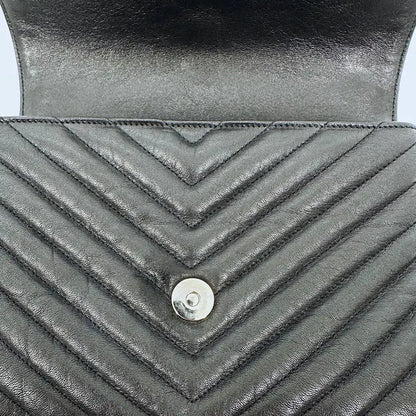Saint Laurent YSL College Medium Handtasche schwarz Leder / sehr gut Saint Laurent