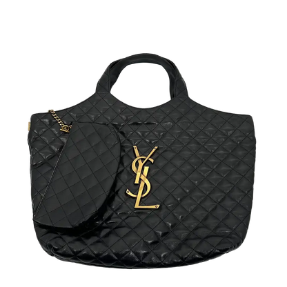 Saint Laurent YSL Icare Maxi Shopper Lammleder / neuwertig Saint Laurent