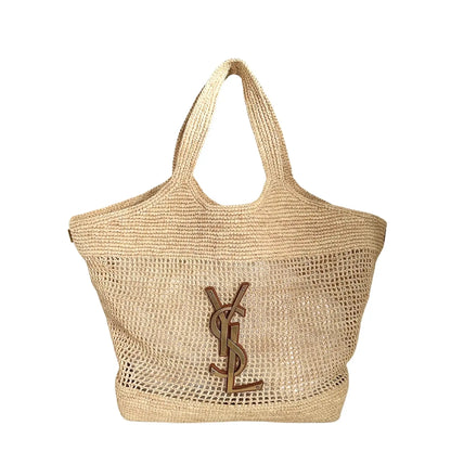 Saint Laurent YSL Icare Maxi Shopper Raffia 2024 / ungetragen Saint Laurent