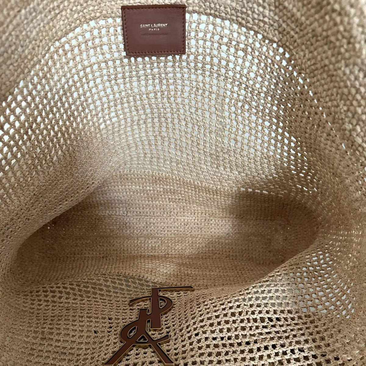 Saint Laurent YSL Icare Maxi Shopper Raffia 2024 / ungetragen Saint Laurent