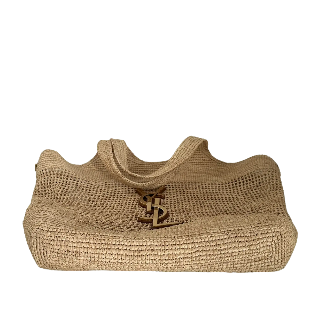 Saint Laurent YSL Icare Maxi Shopper Raffia 2024 / ungetragen Saint Laurent