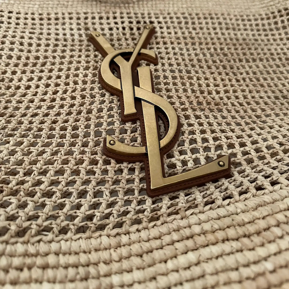 Saint Laurent YSL Icare Maxi Shopper Raffia 2024 / ungetragen Saint Laurent