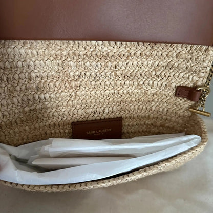 Saint Laurent YSL Icare Maxi Shopper Raffia 2024 / ungetragen Saint Laurent
