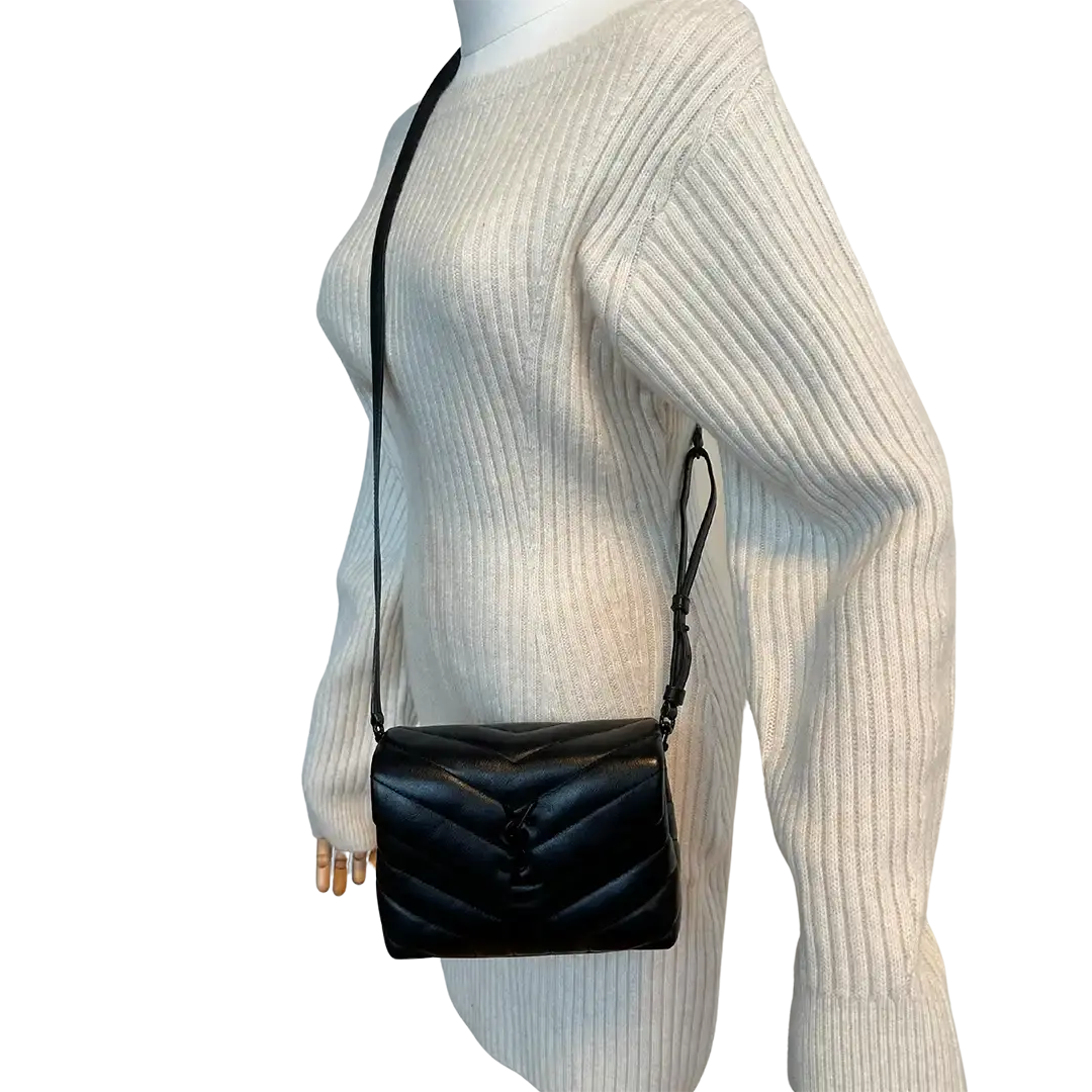 Saint Laurent YSL LouLou Toy all black Hardware Leder Fullset / sehr gut Saint Laurent