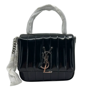 Saint Laurent YSL Vicky Small Patentleer