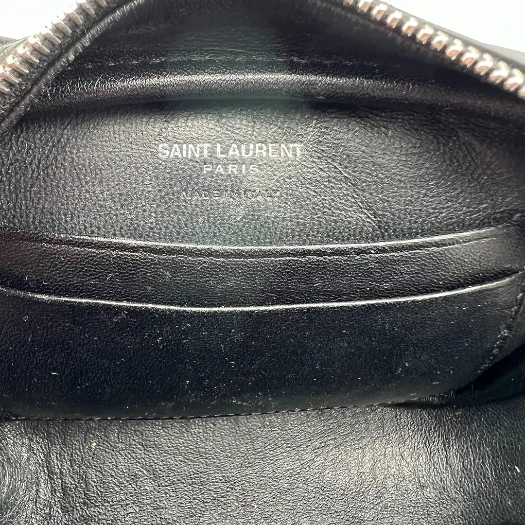 Saint Laurent Love Blogger Camera Bag Leder schwarz / gut Saint Laurent