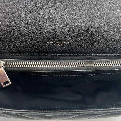 Saint Laurent YSL College Medium Handtasche schwarz Lammleder / sehr gut Saint Laurent