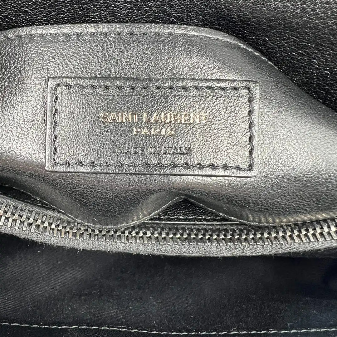 Saint Laurent YSL College Medium Handtasche schwarz Lammleder / sehr gut Saint Laurent