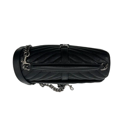 Saint Laurent YSL College Medium Handtasche schwarz Lammleder / sehr gut Saint Laurent