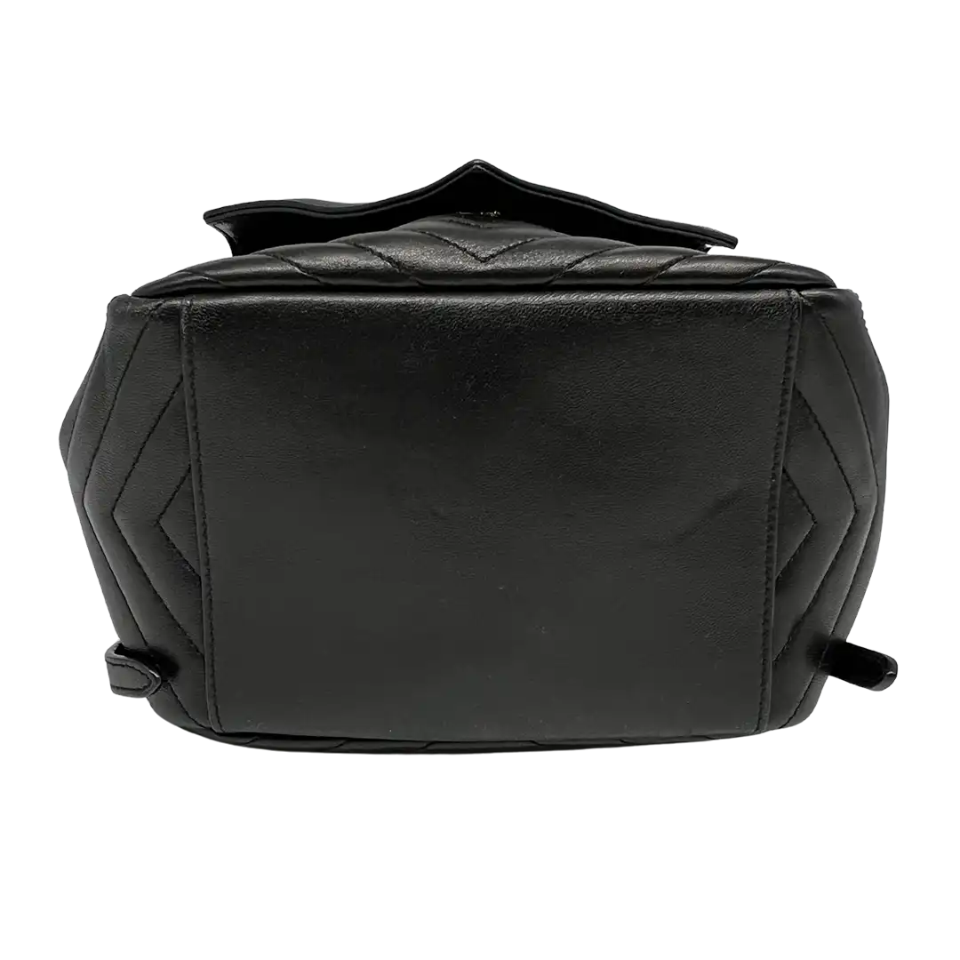 Saint Laurent Joe Rucksack aus Lammleder schwarz / sehr gut Saint Laurent