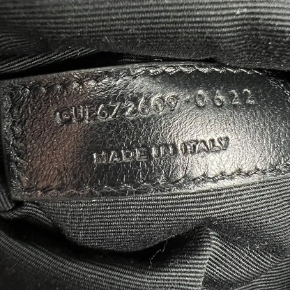 Saint Laurent Joe Rucksack aus Lammleder schwarz / sehr gut Saint Laurent