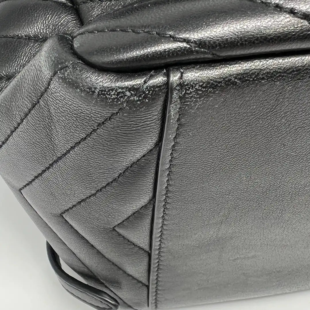 Saint Laurent Joe Rucksack aus Lammleder schwarz / sehr gut Saint Laurent