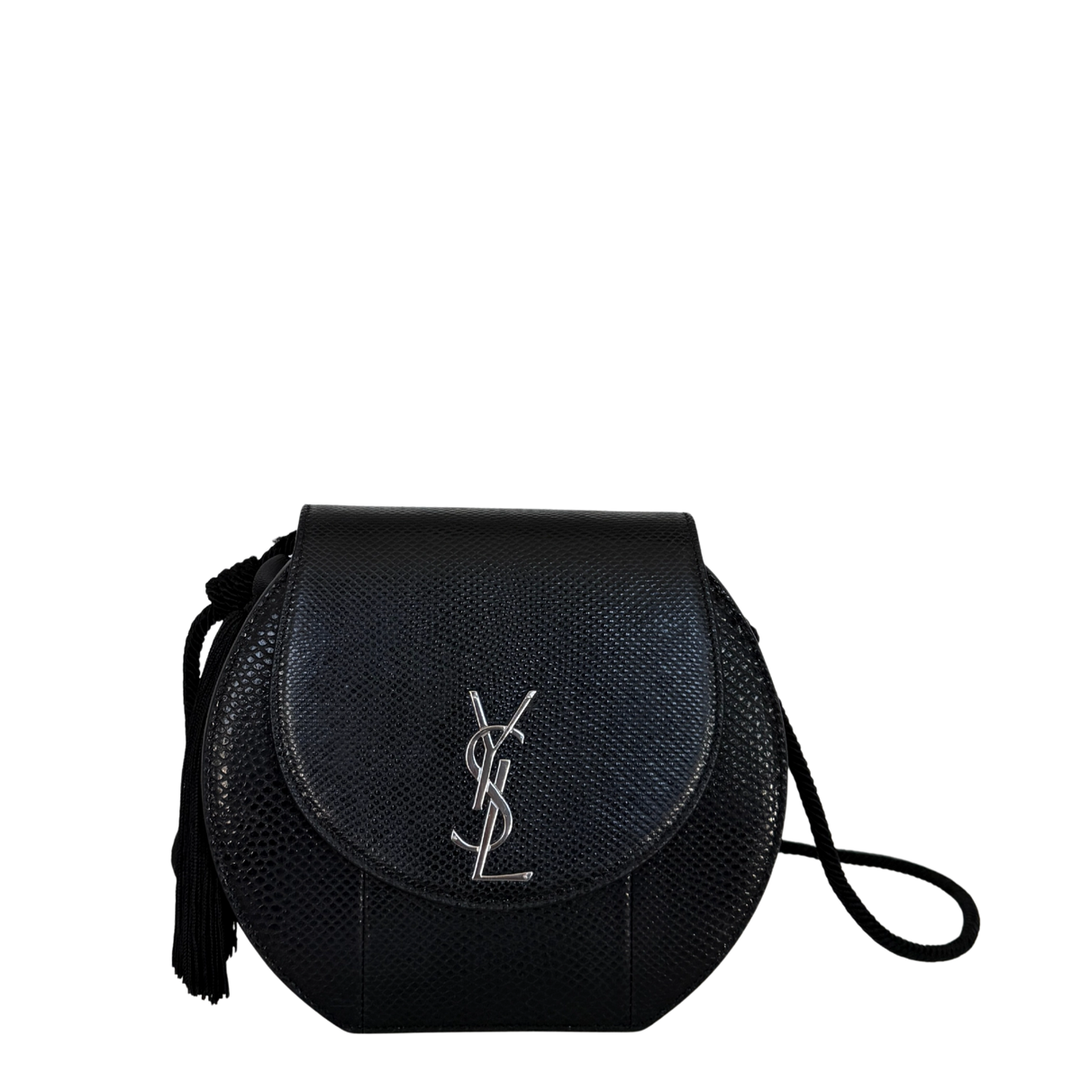 Saint Laurent Demi Lune Minaudiere Schwarz / sehr gut Saint Laurent