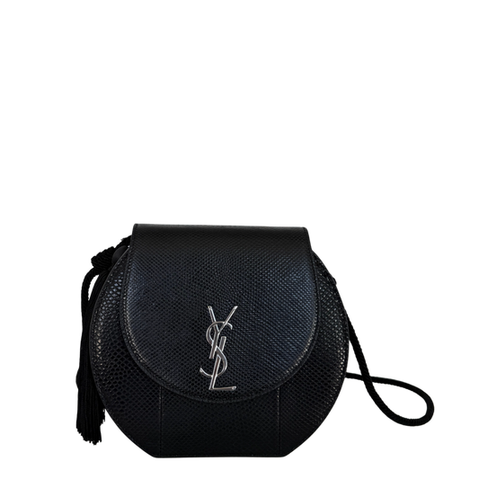 Saint Laurent Demi Lune Minaudiere Schwarz / sehr gut Saint Laurent
