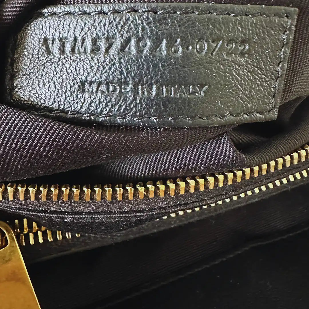 Saint Laurent Loulou Medium Quilted Y Patchwork schwarz / neuwertig Saint Laurent