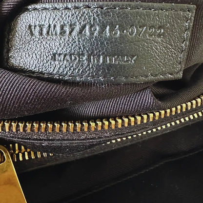 Saint Laurent Loulou Medium Quilted Y Patchwork schwarz / neuwertig Saint Laurent