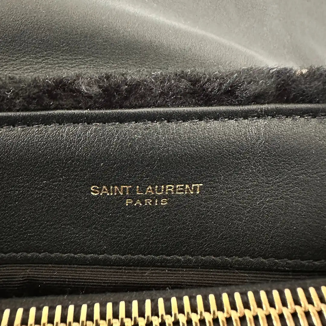 Saint Laurent Loulou Medium Quilted Y Patchwork schwarz / neuwertig Saint Laurent