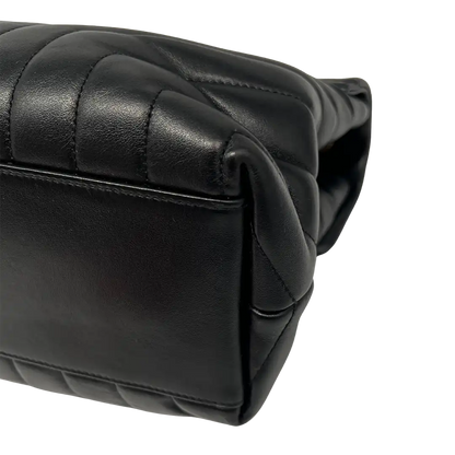 Saint Laurent YSL LouLou Medium gestepptes Leder schwarz / sehr gut Saint Laurent