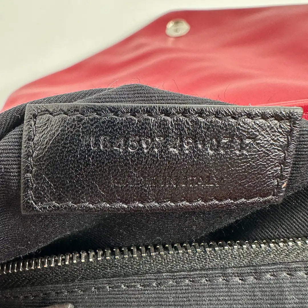 Saint Laurent YSL LouLou Medium Leder rot/ sehr gut Saint Laurent