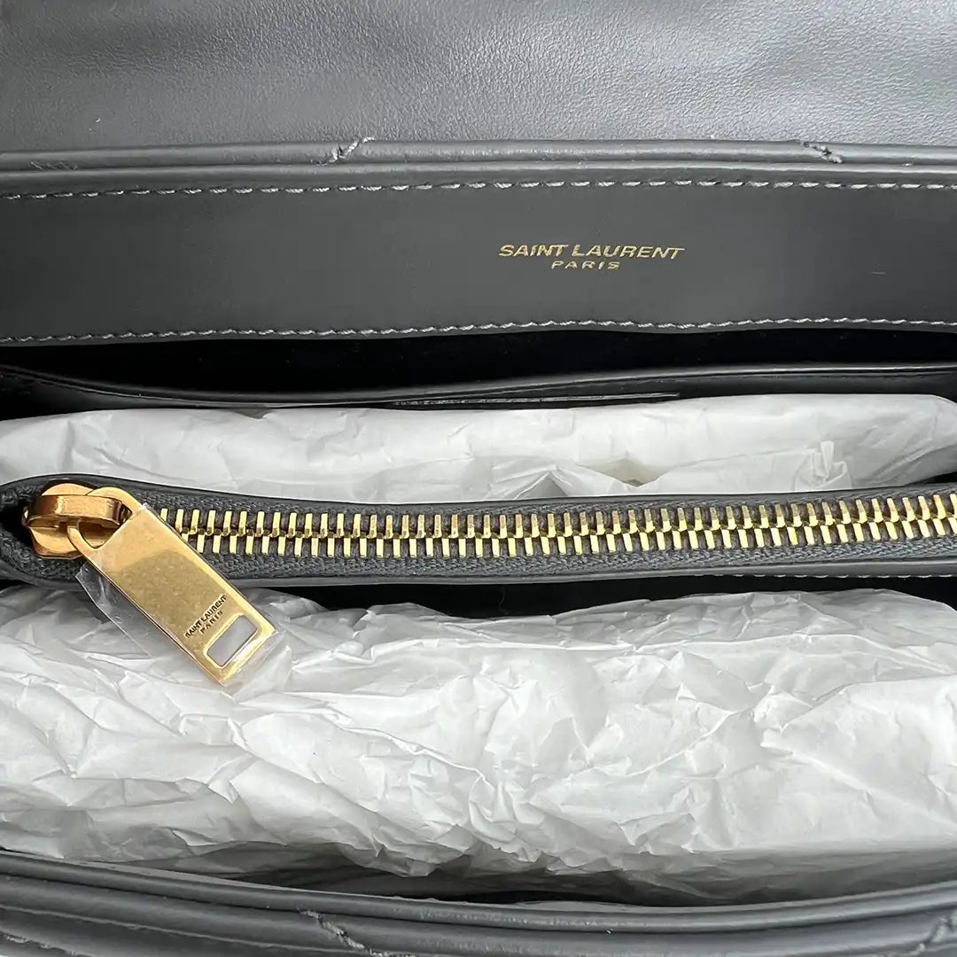 Saint Laurent YSL LouLou Small Handtasche storm grey Fullset / neu Saint Laurent