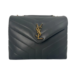 Saint Laurent YSL LouLou Small Handtas stormgrijs